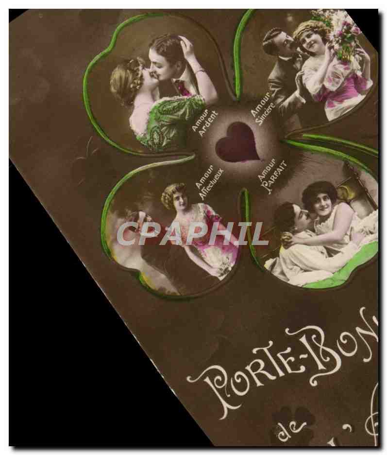 Amour Ardent — Amour Sincère — Amour Afféctueux — Amour Parfait — Porte-Bonheur