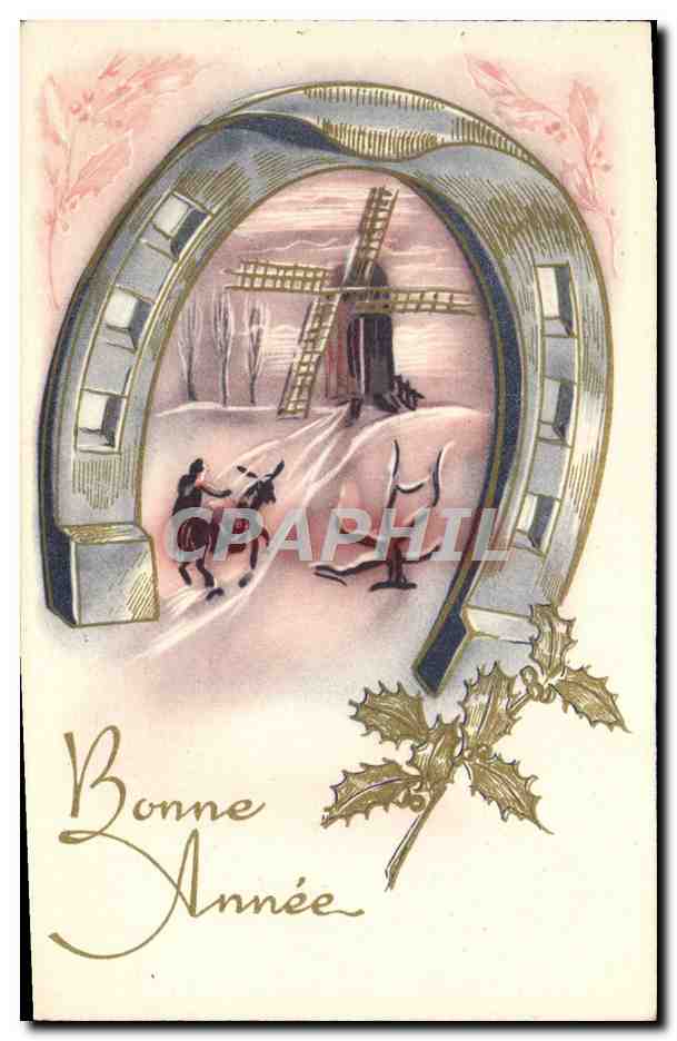CPA Bonne Annee