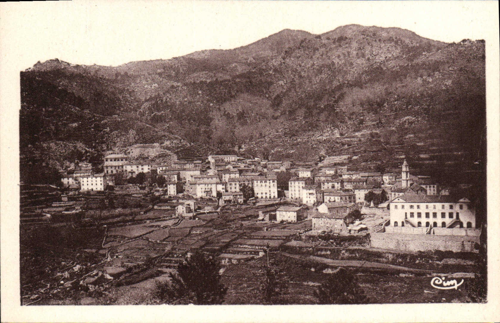 Ghisoni (Corse) — Vue Générale — Combier & Macon