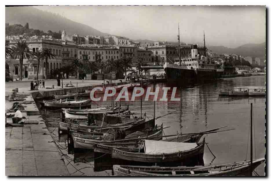 CPM Ajaccio Un Coin du Port Bateaux 