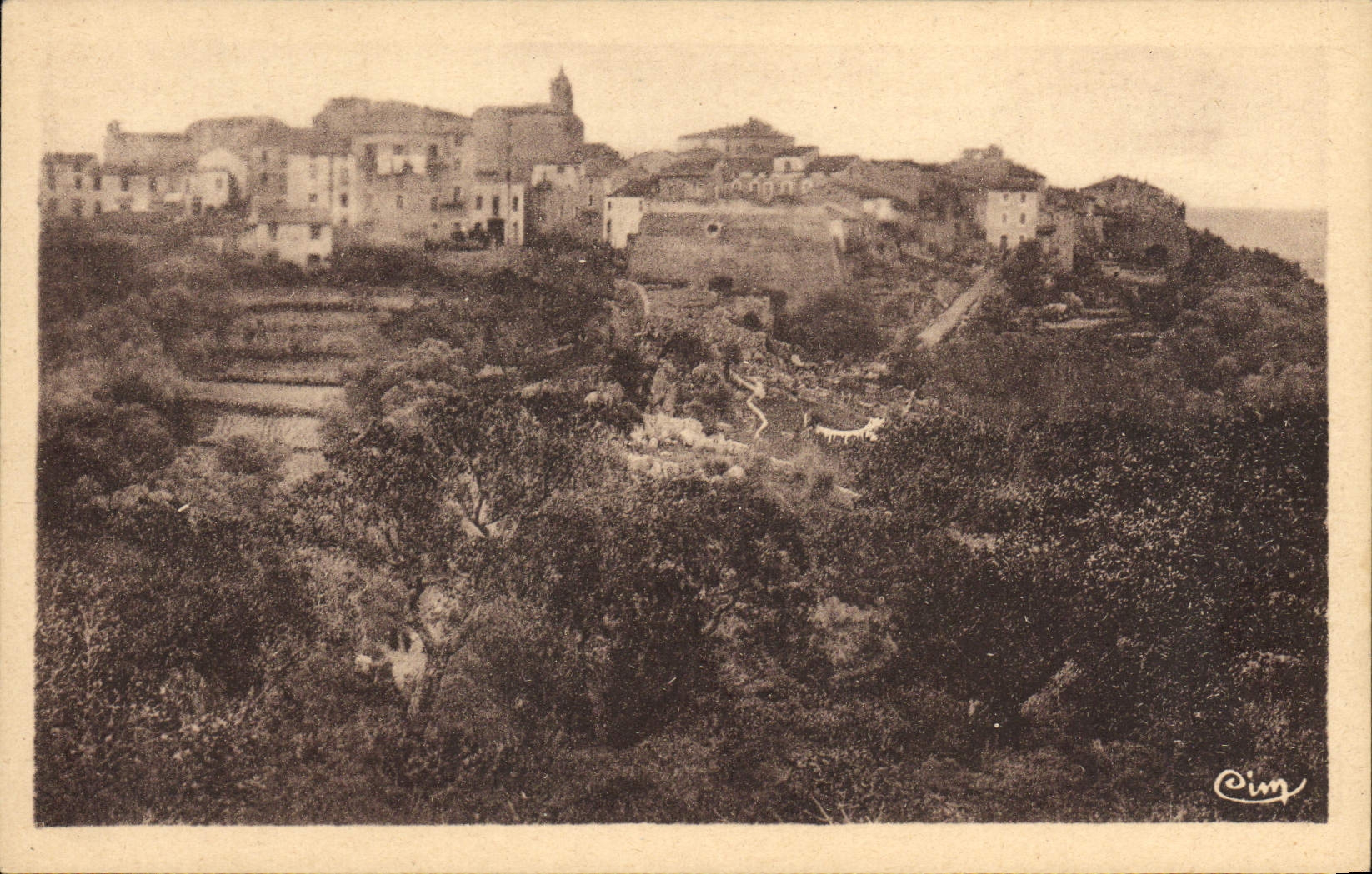 CPA Corse Porto Vecchio La Breche de Sampiero