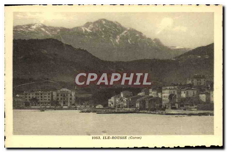 CPA lle Rouse Corse Corsica