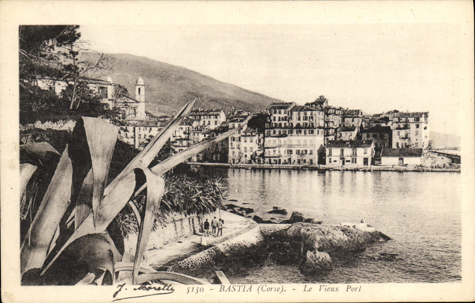 CPA Bastia Le Vieux Port Corse Corsica