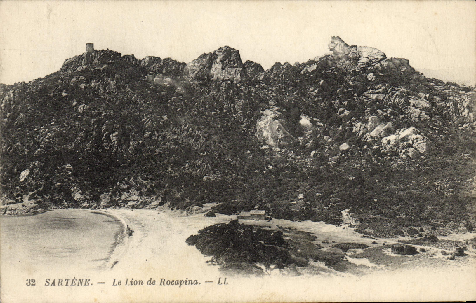 CPA Sartene Le Lion de Rocapina Corse Corsica