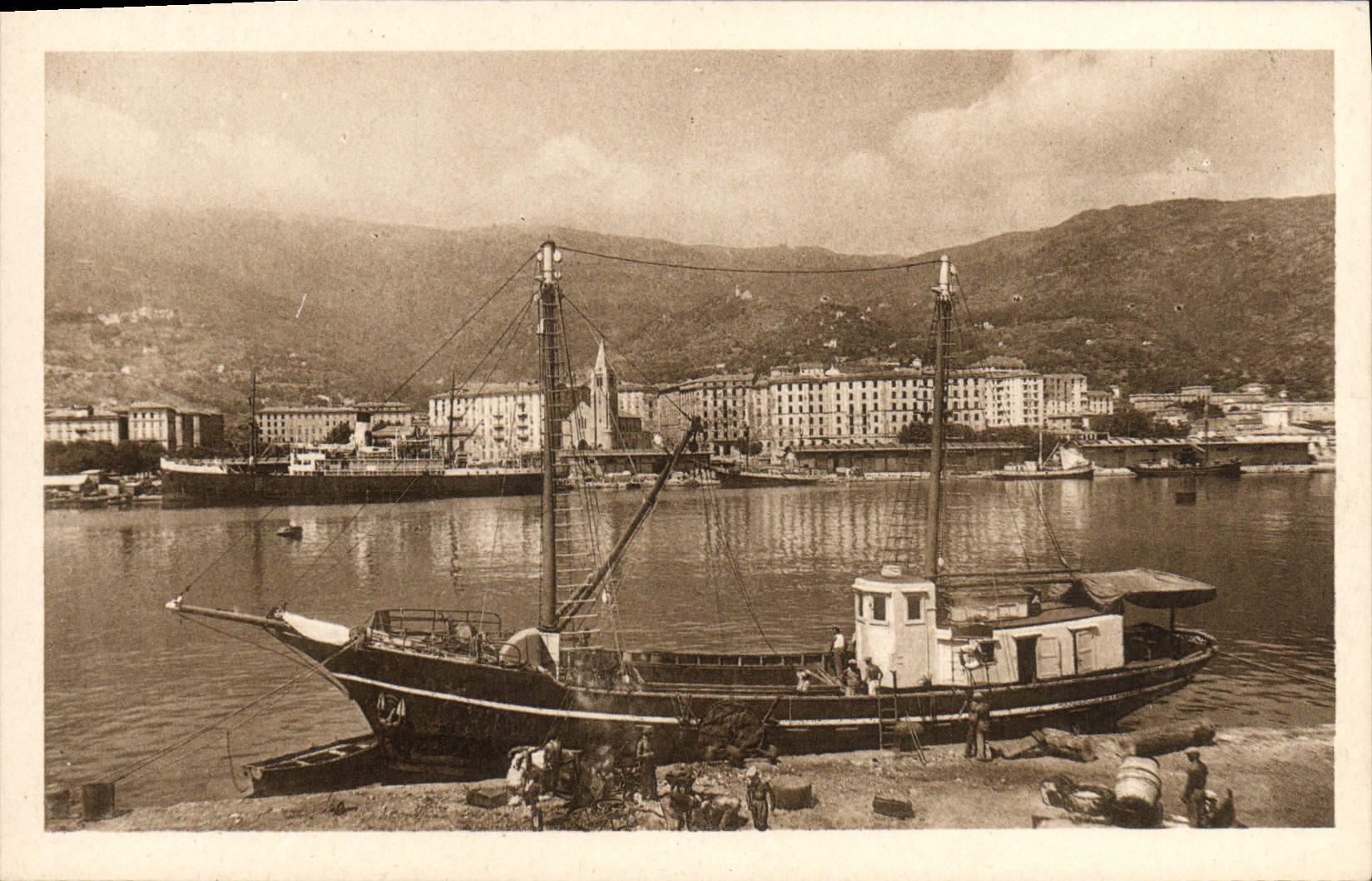 Bastia — Les Quais — Union Postale Commerciale