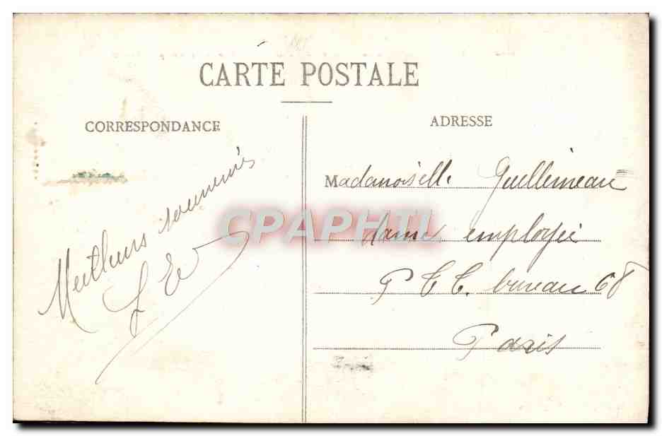 CPA Vesoul Chalet de Solborde et la Valle de Echoenoz la Meline  — Rückseite