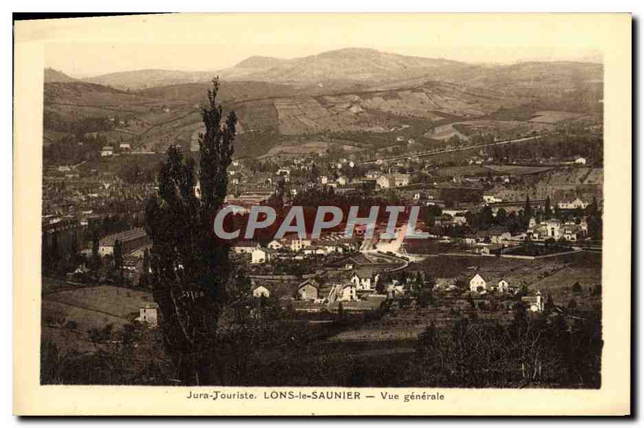 Lons-le-Saunier — Vue générale — Jura-Touriste