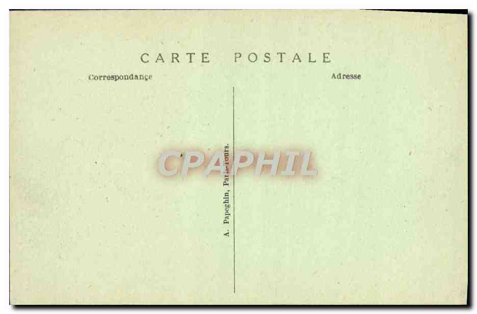 Paris - Exposition des Arts Décoratifs - Pavillon de la République Polonaise — Joseph Czajkoroski arch. — A.P. — Rückseite