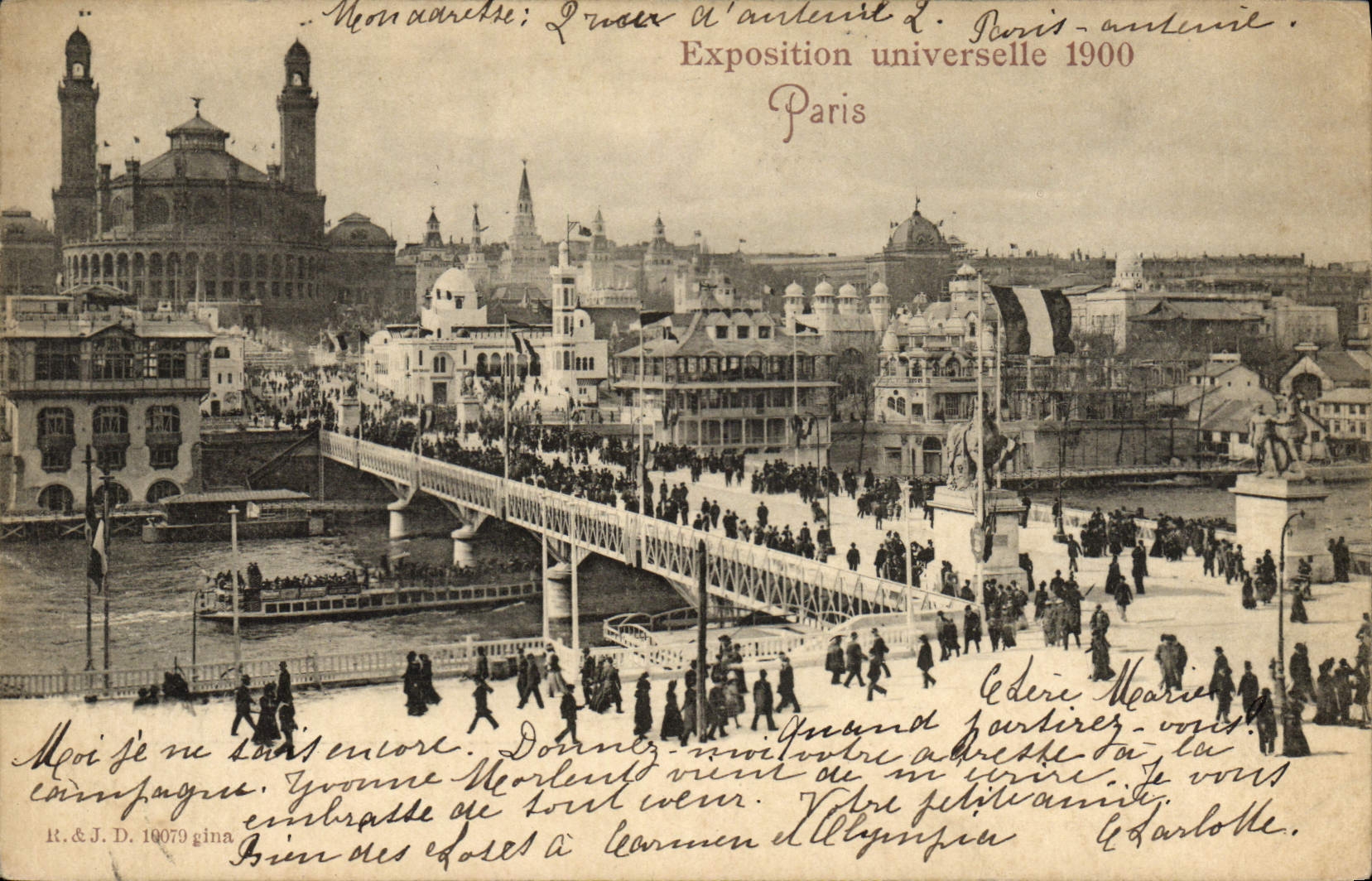 CPA Exposition universelle Paris 1900