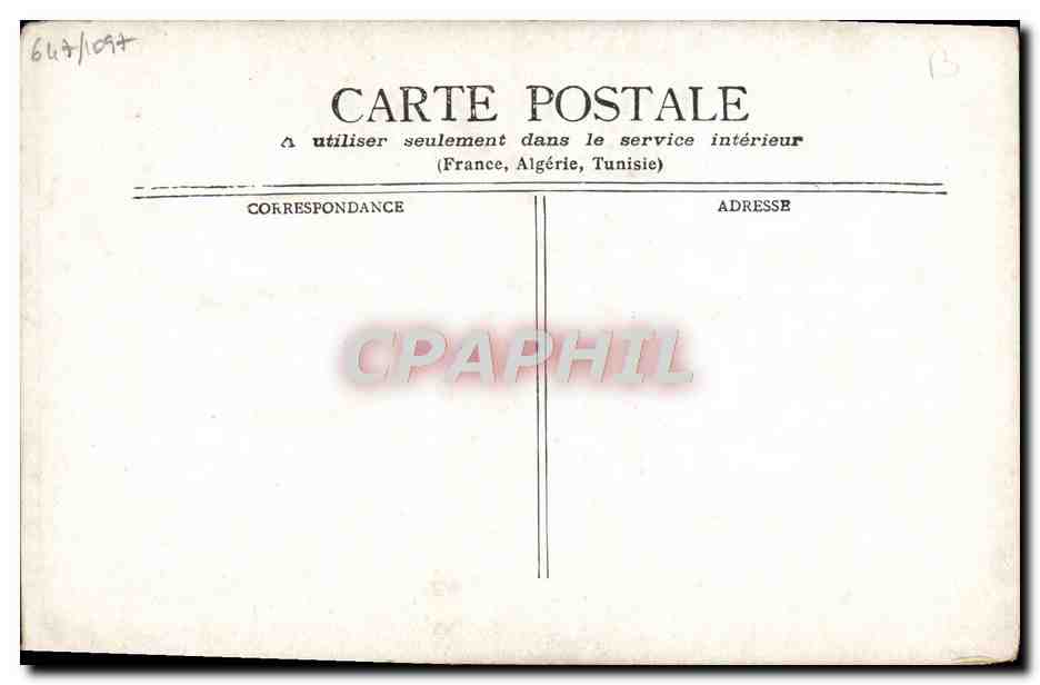CPA Bellot Paris aux Varietes Cautin et Berger  — Verso