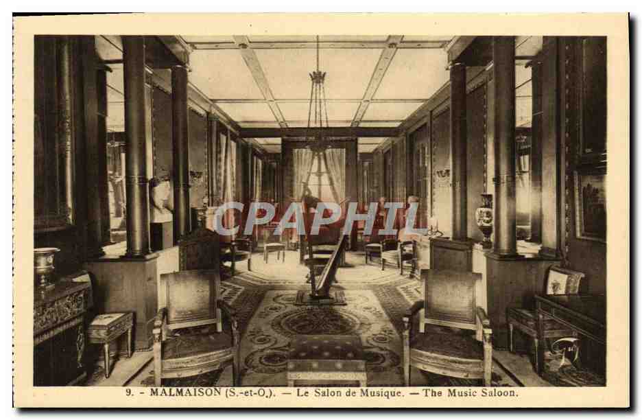 CPA Malmaison Le Salon de Musique 