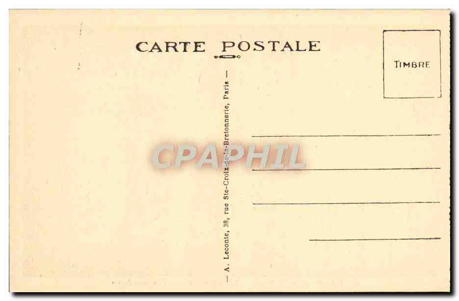 CPA Malmaison La salle de bain — Rückseite