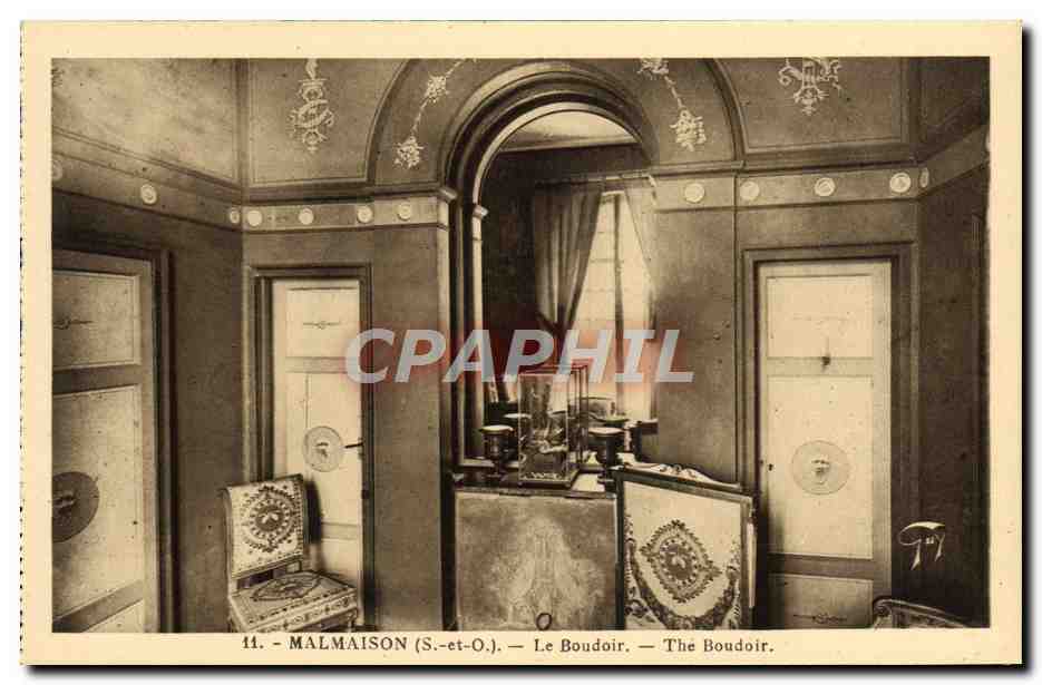CPA Malmaison Le Boudoir 