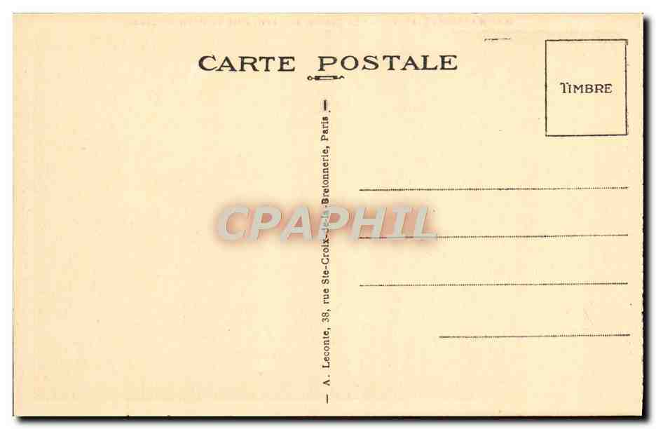 CPA Malmaison Le Mausolee du Prince Imperial — Rückseite