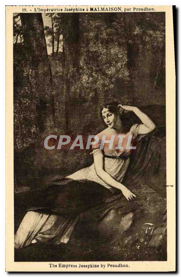 CPA Malmaison L'imperatrice Josephine par Proudhon 