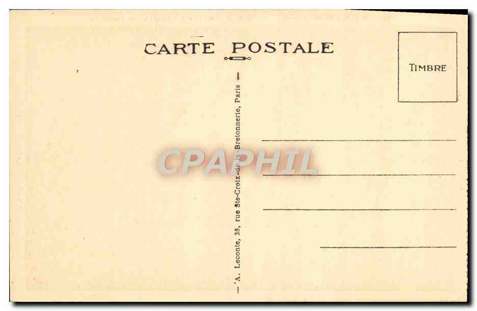 CPA Malmaison L'imperatrice Josephine par Proudhon  — Rückseite