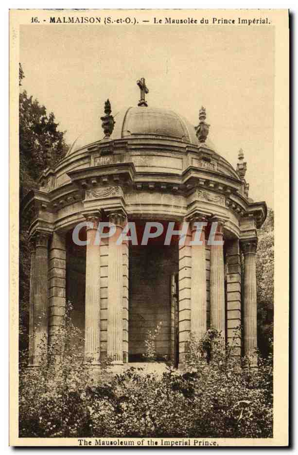CPA Malmaison Le Mausolee du Prince Imperial