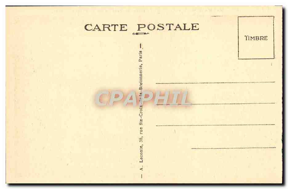 CPA Malmaison Le Mausolee du Prince Imperial — Rückseite