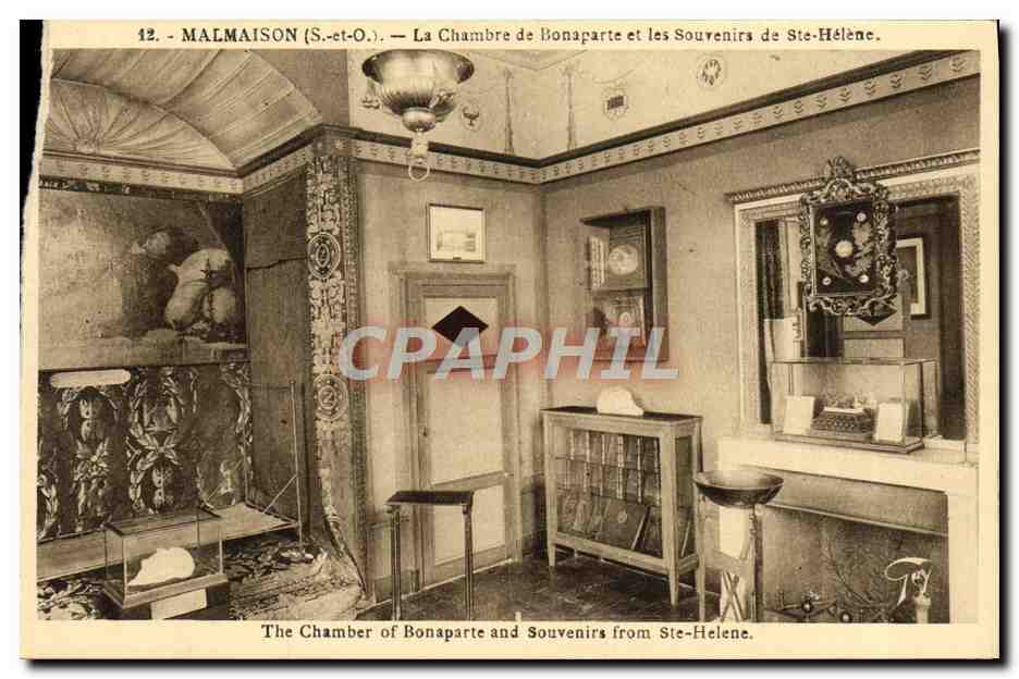 CPA Malmaison La Chambre de Bonaparte et les Souvenirs de Ste Helene