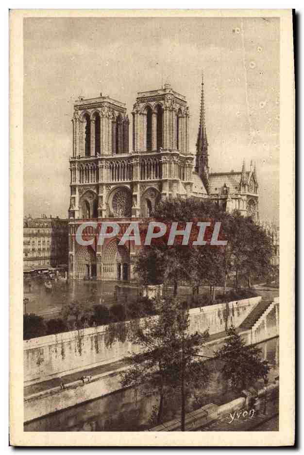 CPA Paris En Flanant Notre Dame 