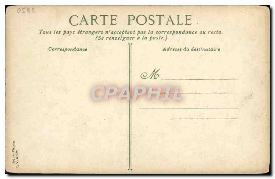 CPA Paris Histroique Le Marais au 17eme Hotel Sully Rue St Antoine — Rückseite