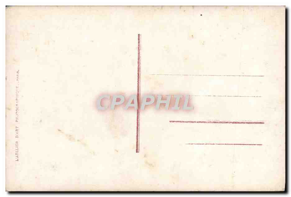 CPA General Gallieni Militaria  — Rückseite