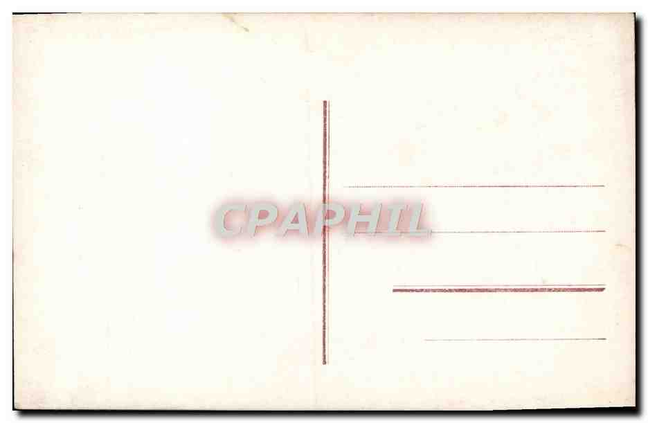 CPA Le General Fosch Militaria  — Rückseite