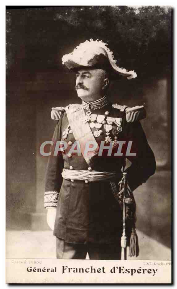 CPA General Franchet d'Esperey