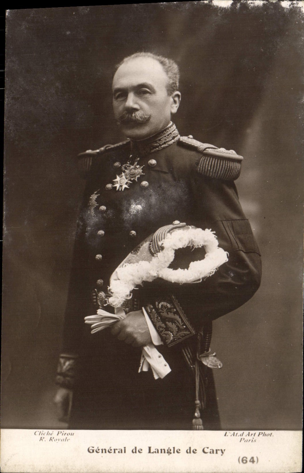 CPA General de Langle de Cary Militaria 