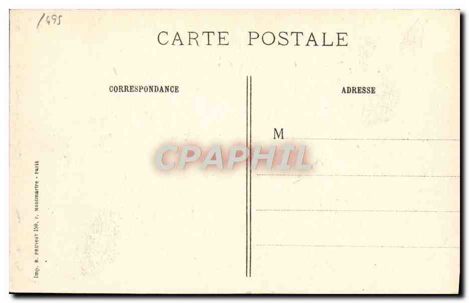 En Voevre — Villa gebouwd door onze soldaten — J. Courcier, 8, rue Simon-le-Franc, Parijs — Achterkant