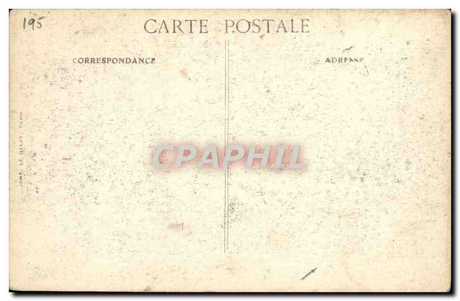 CPA Les Fetes de la Victoire a Paris Le defile Marechal Petain  — Rückseite
