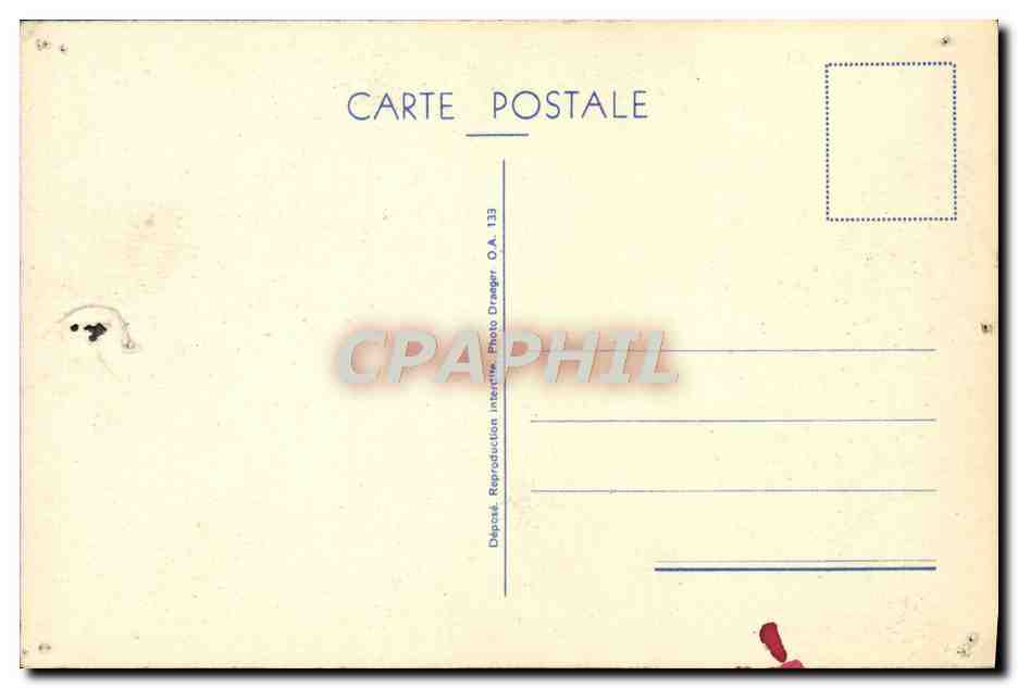 CPA Petain — Rückseite