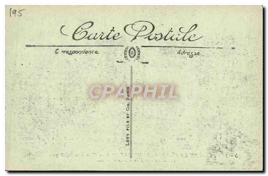 CPA Les Fetes de la Victoire Place de la Republique Marechaux Foch et Petain Militaria  — Rückseite