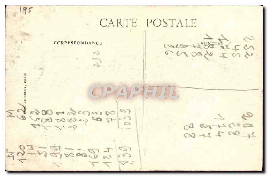 CPA Les Fetes de la Victoire a Paris 14 juillet 1919 Marechaux Petain Foch Joffre  — Verso