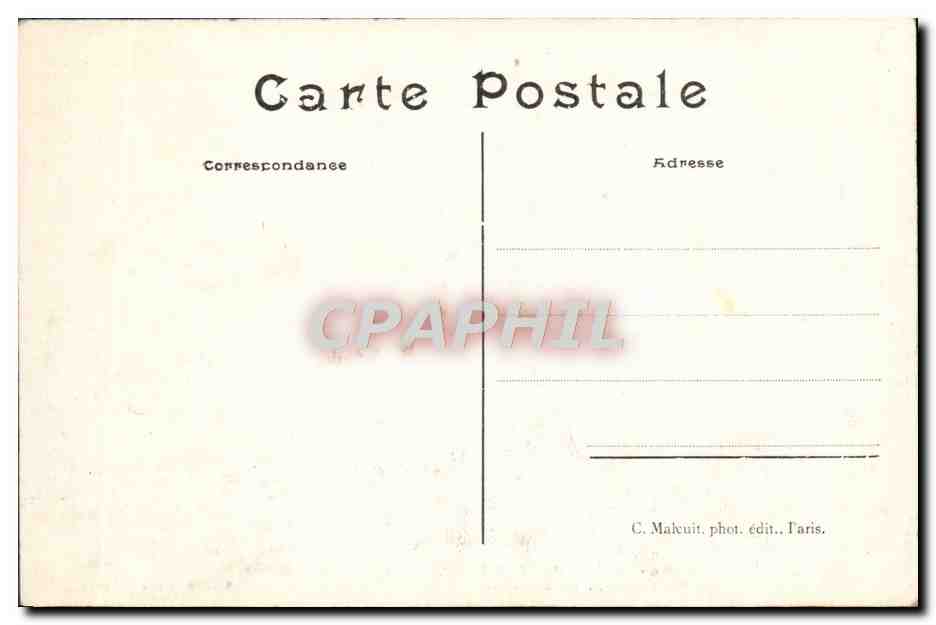 Funérailles de M. Chauchard — 10 juin 1909 — C. Makuit, phot. édit. Paris — Reverso