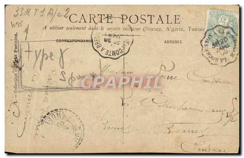 CPA Septembre 1900 Banquet des Maires Militaria  — Rückseite