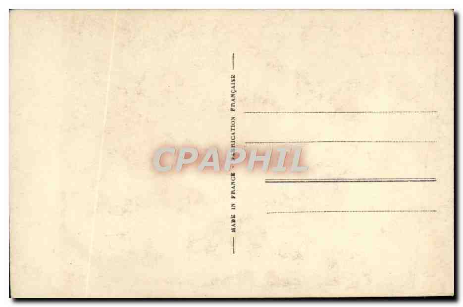 CPA Jean Chiappe  — Rückseite