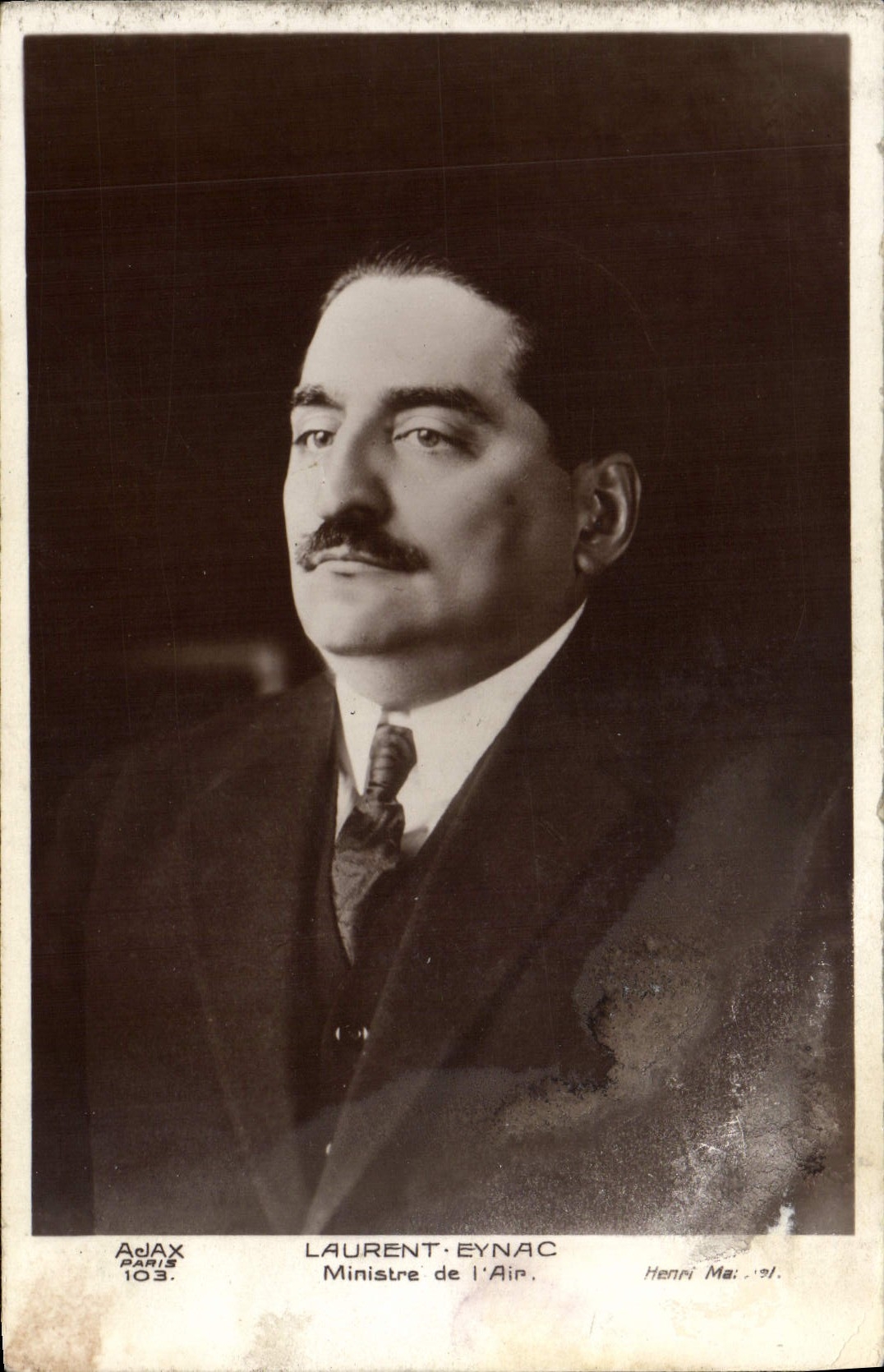 CPA Laurent Eynac Ministre de l'ari 