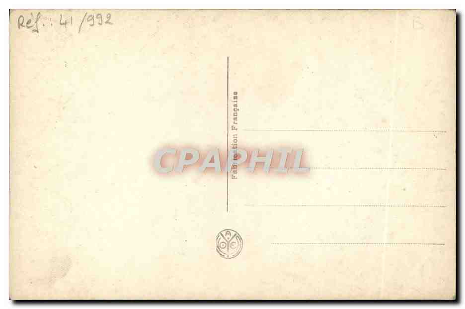 CPA General Diaz Generalissime de l'armee italienne Militaria  — Rückseite