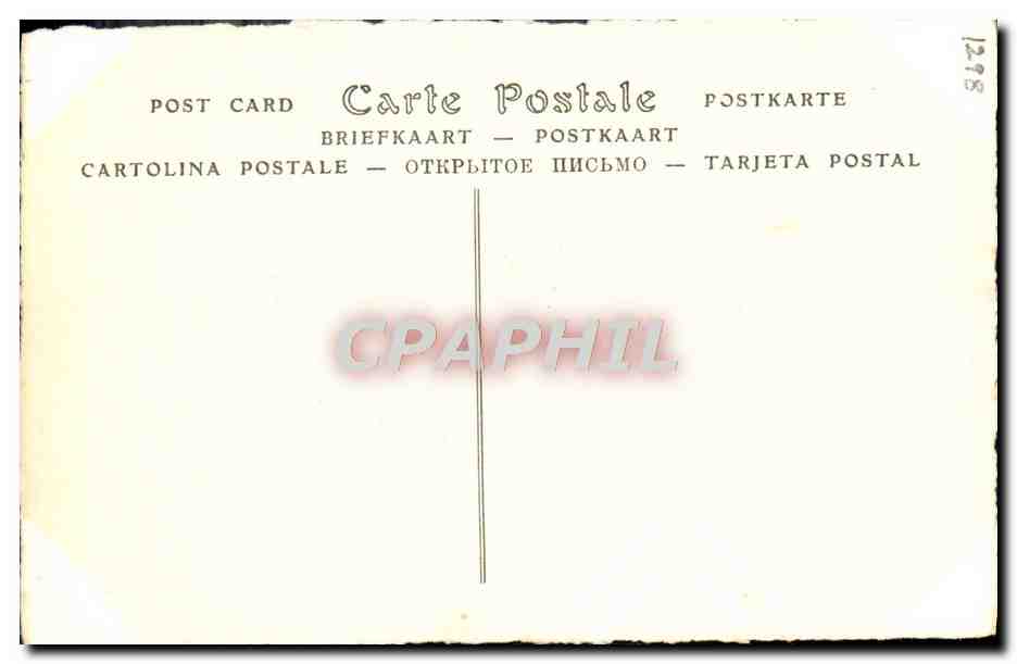 CPA Emile Ollivier  — Rückseite