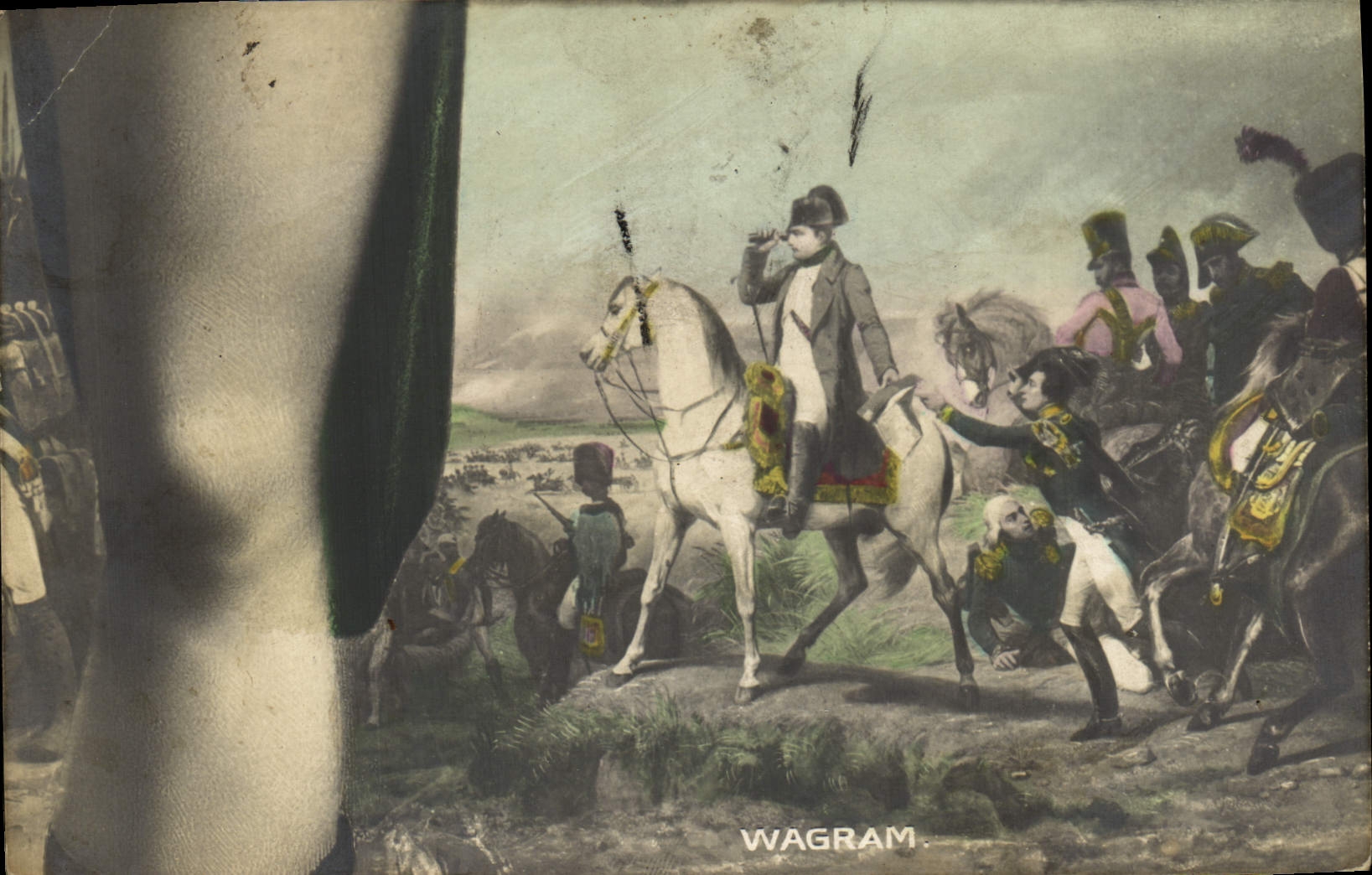 Bataille de Wagram — scène militaire — éditeur non visible