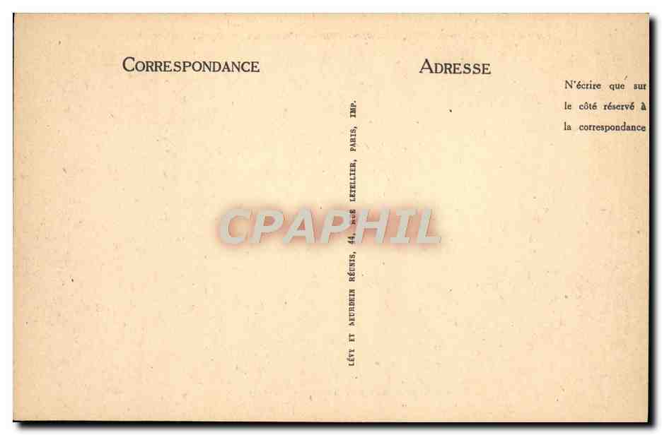 CPA Exposition des Arts Decoratifs Modernes Paris Cour des Metiers  — Rückseite
