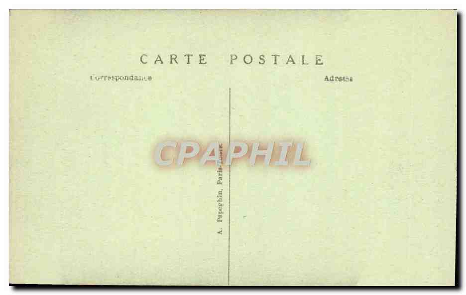 CPA Exposition Internationale des Arts Decoratifs Pavillon sue et Mare — Rückseite