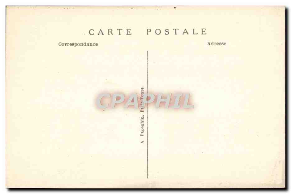 CPA Exposition Internationale des Arts Decoratifs Paris Pavillon sue et Marie  — Rückseite