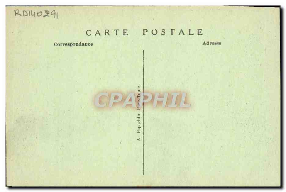 CPA Paris Exposition des Arts Decoratifs Pavillon Sue et Mare  — Rückseite