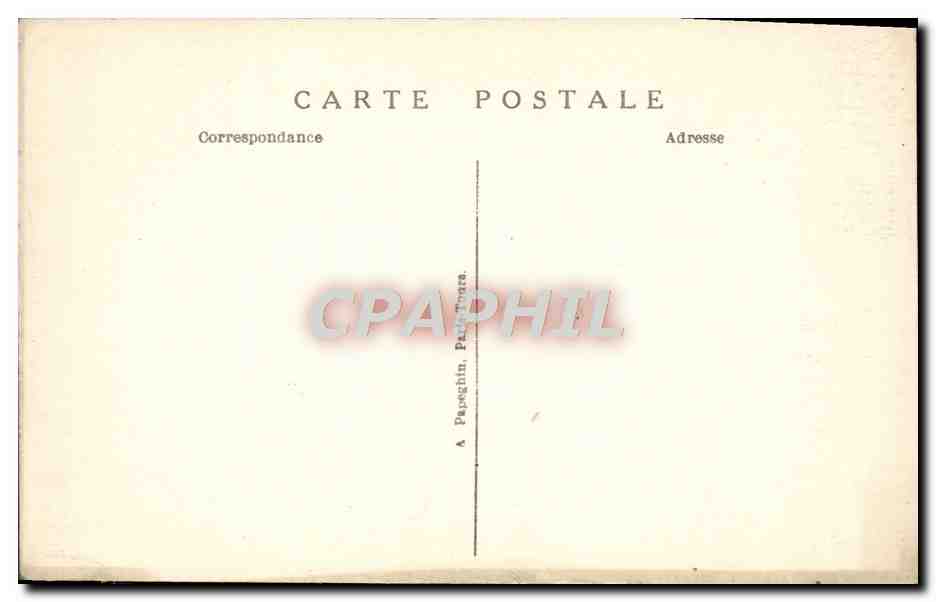 CPA Paris Exposition des Arts Decoratifs Pavillon Sue et Mare  — Rückseite