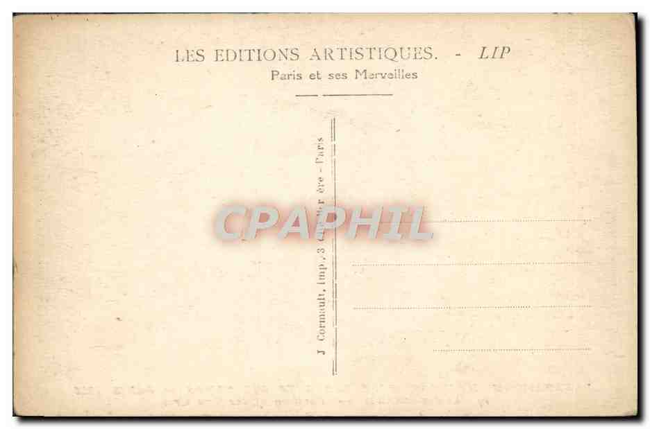 CPA Exposition Internationale des Arts Decoratifs Paris Le Pavillon Cres  — Rückseite