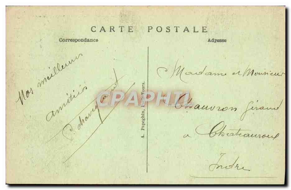 CPA Exposition Intermationlae des Arts Decoratifs Paris Fontaine de Rene Lalique  — Verso