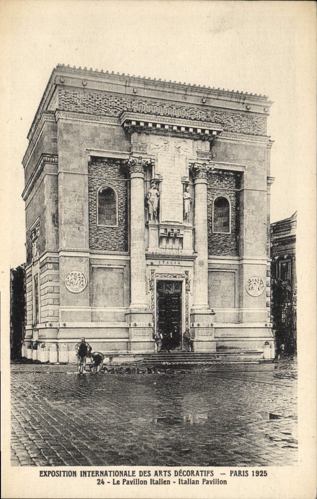 CPA Exposition Internationale des Arts Decoratifs Paris Le Pavillon Italien 