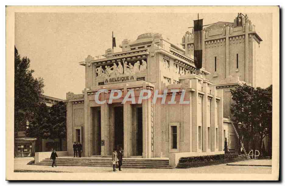Nationalpavillon Belgiens — Ausstellung für Dekorative Künste 1925 — E. PAREGHIN, Paris